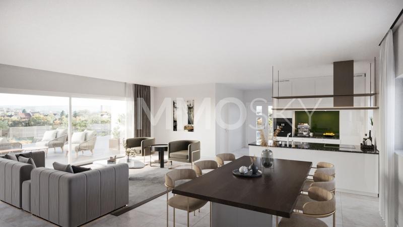 Traumhafter Wohn- und Essbereich - 4.5 Zimmer Terrassenhaus in Umiken