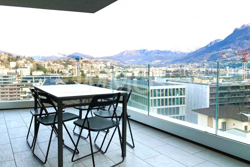 Terrazza panoramica coperta abitabile - 4.5 pièces Appartement a Paradiso