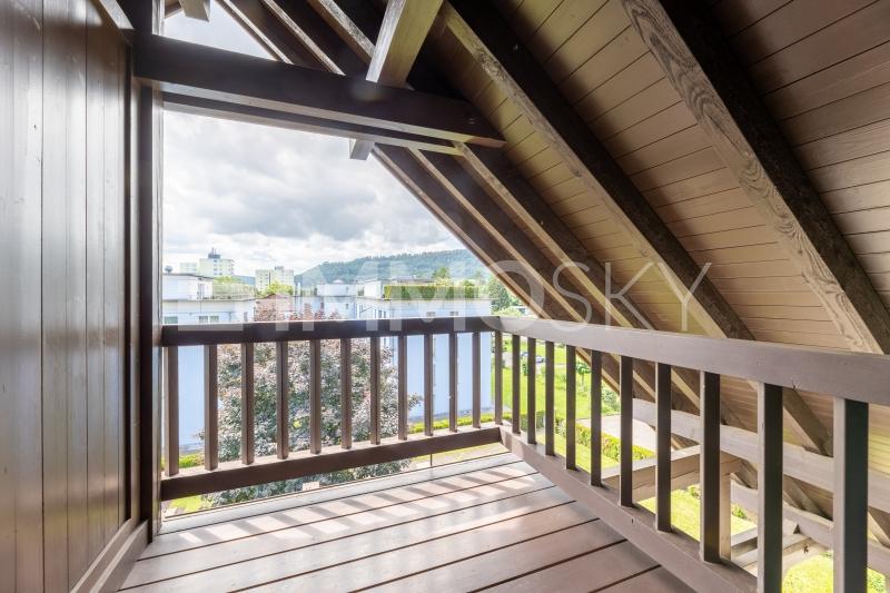 Zweiter Balkon mit grüner Aussicht - 4.5 pièces Appartement a Lupfig
