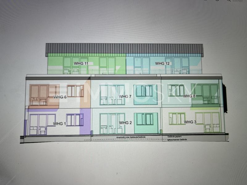 Hausansicht, Plan, WHG 7 - 