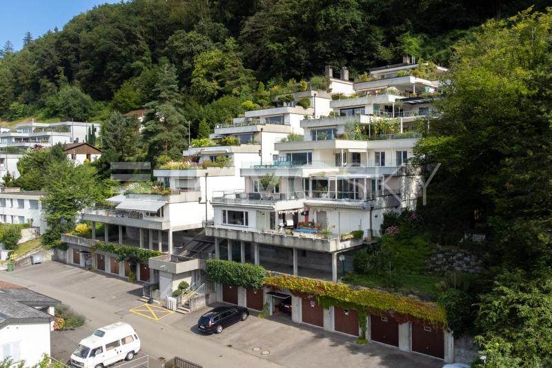 Aussenansicht - 4.5 Zimmer Terrassenwohnung in Erlinsbach
