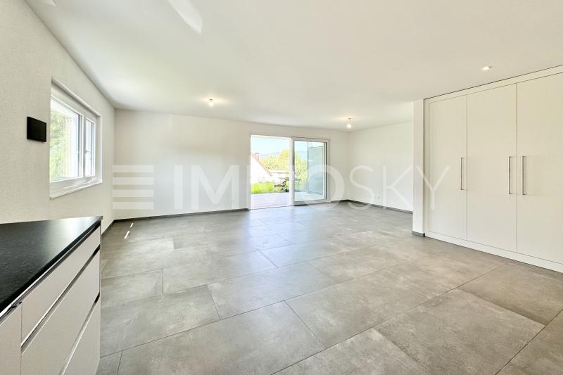 Grand séjour lumineux - 3.5 pièces Appartement en rez-de-chaussée a Delémont