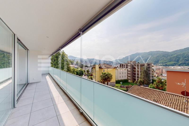 Generosa terrazza - 4.5 Zimmer Etagenwohnung in Vacallo