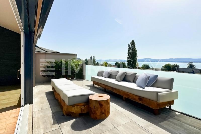 Magnifique vue sur le lac de Morat - 6.5 pièces Maison mitoyenne a Vallamand