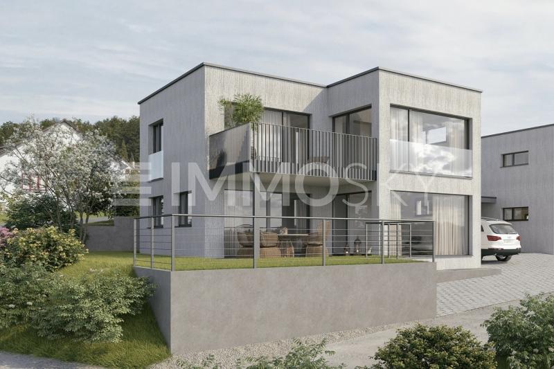 Visualisierung Fassade - 5.5 pièces Maison a Breitenbach