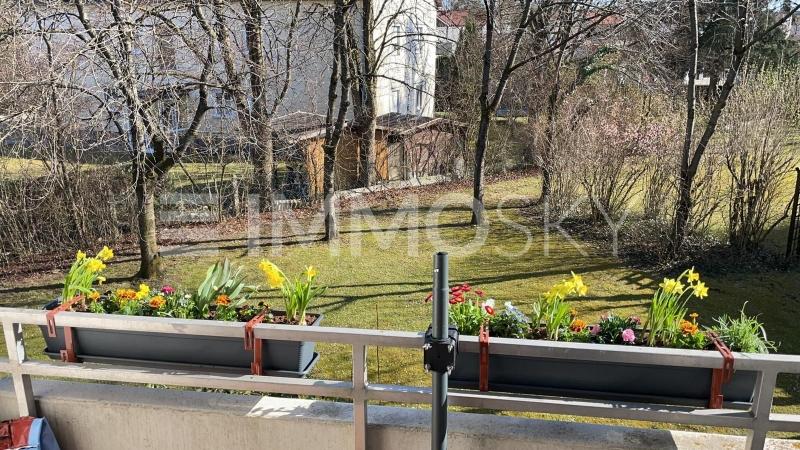Aussicht vom Balkon - 