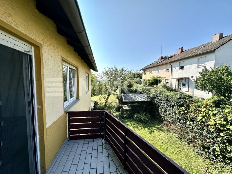 Schöne Aussicht vom Balkon - 