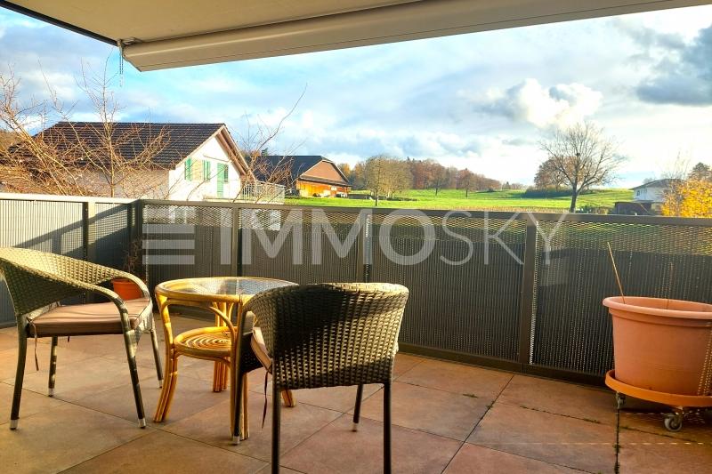 Der Balkon – das absolute Highlight - 3.5 Zimmer Wohnung in Zufikon