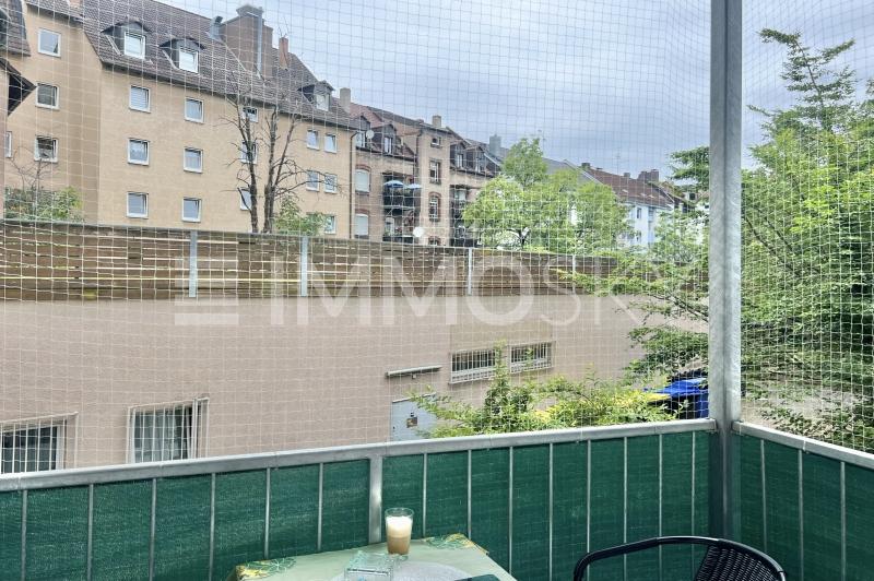 überdachter Balkon  - 