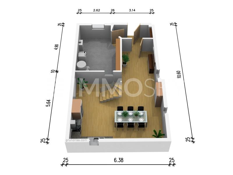 Ansicht Erdgeschoss - 