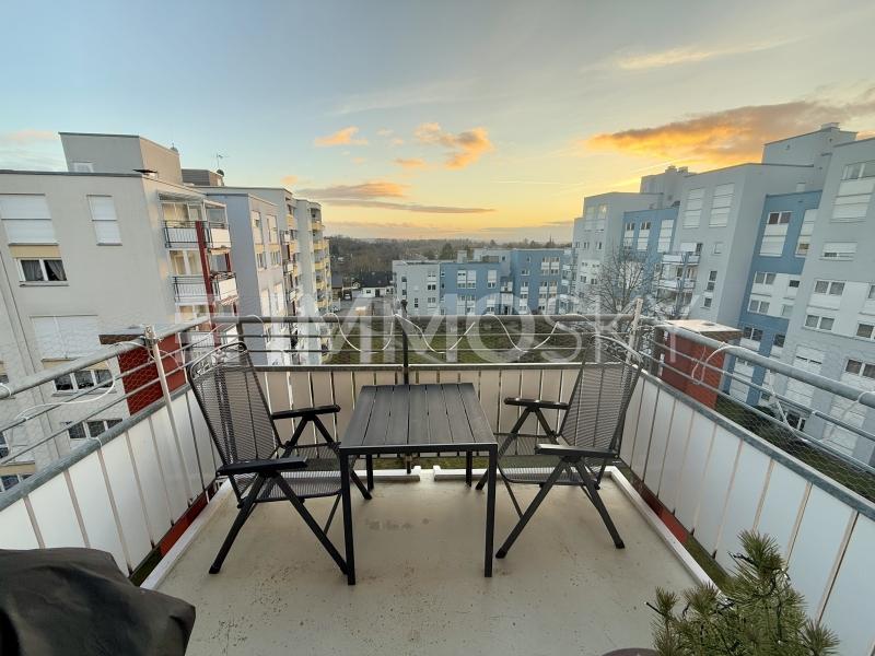 Aussicht aus dem Balkon - 