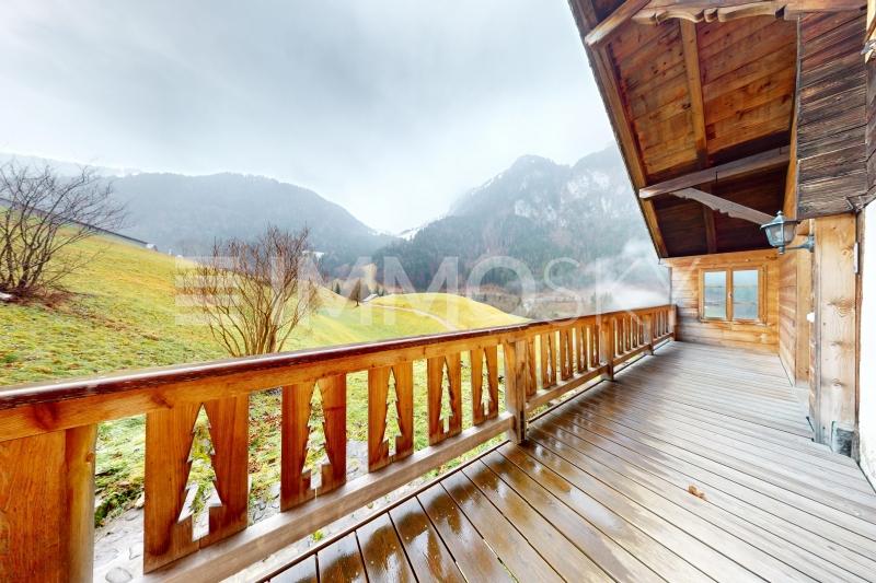 Balcon orienté Sud - 7.5 pièces Chalet a Rossinière