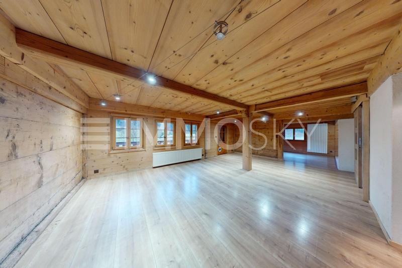 Grand séjour rempli de charme - 7.5 pièces Chalet a La Tine