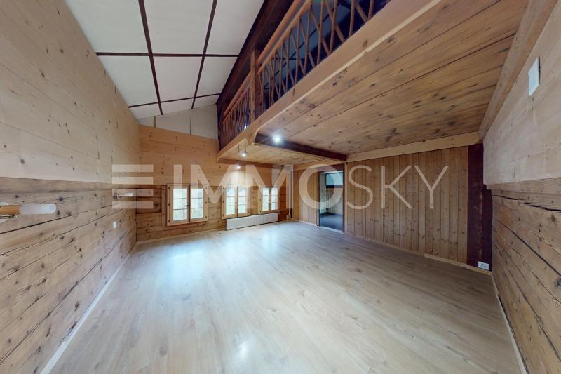 Chambre avec dressing et mezzanine - 7.5 pièces Chalet a La Tine