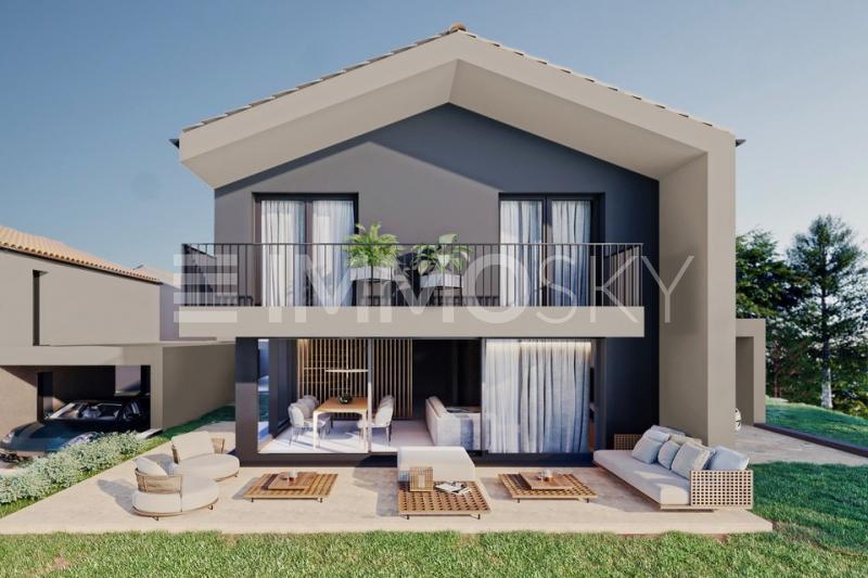 Façade moderne - 4.5 pièces Villa a Billens