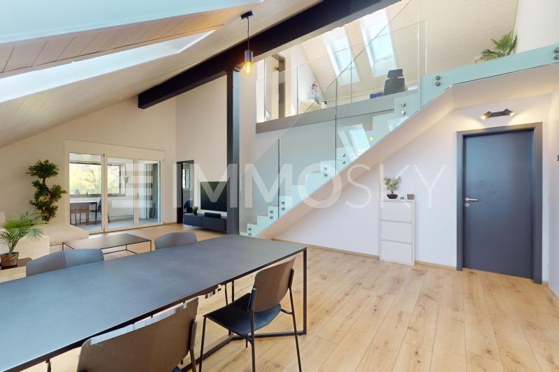 Séjour ouvert et spacieux - 3.5 rooms Maisonette in Farvagny le Petit