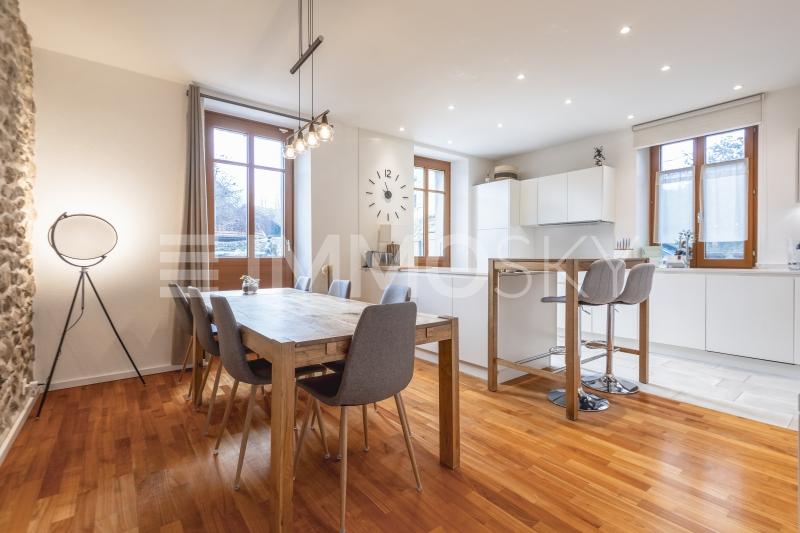 Grande cuisine moderne et lumineuse - 8.5 Zimmer Haus in Plan les Ouates