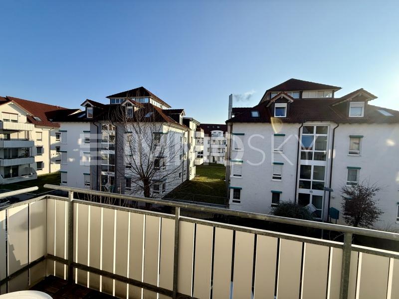 Schöne Aussicht vom Balkon - 