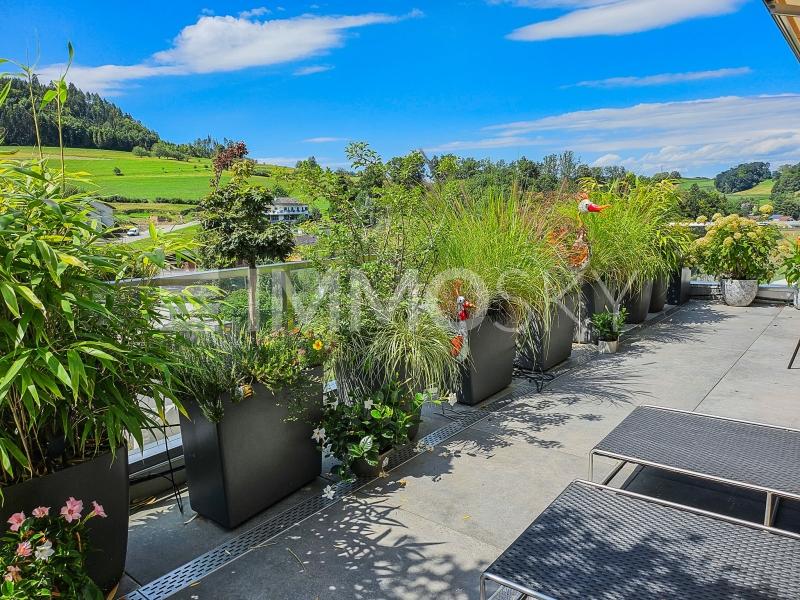 Herrliche Aussichten - 3.5 pièces Appartement avec terrasse a Siglistorf