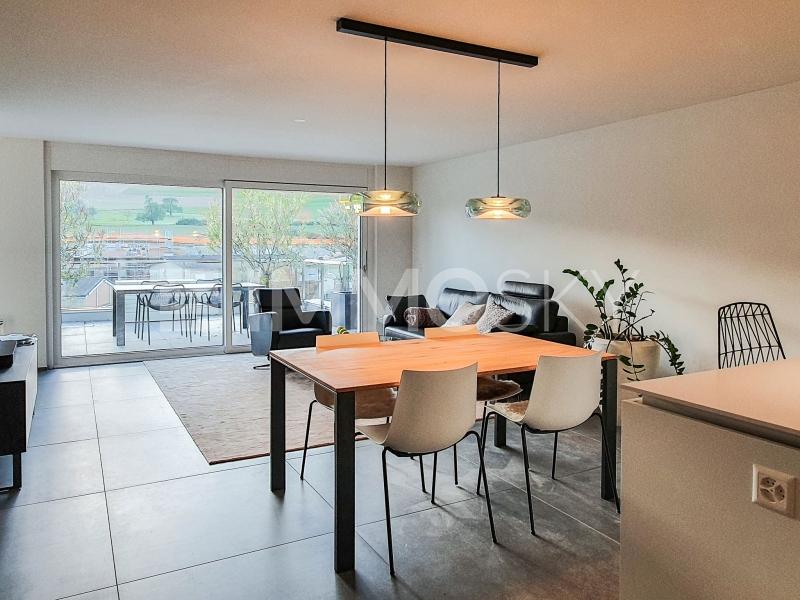 Behalten Sie den Überblick - 3.5 pièces Appartement avec terrasse a Siglistorf