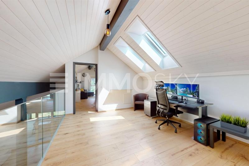 Espace bureau comfortable - 3.5 rooms Maisonette in Farvagny le Petit