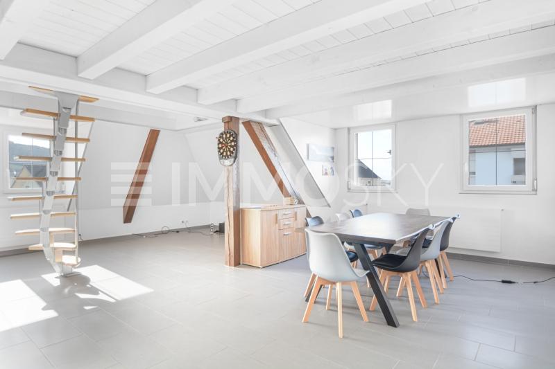 Séjour et salle à manger 2ème - 18 Zimmer Mehrfamilienhaus in Courgenay