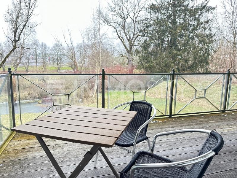 Terrasse mit Abendsonne - 