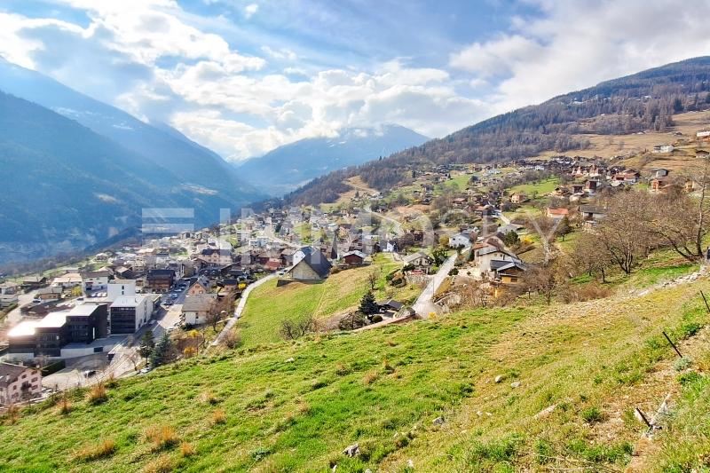 Terrain avec vue - Terrain à bâtir à Vex