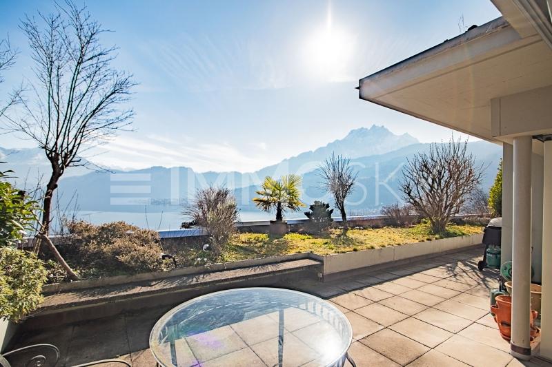 Beste Lage - 4.5 Zimmer Terrassenwohnung in Horw