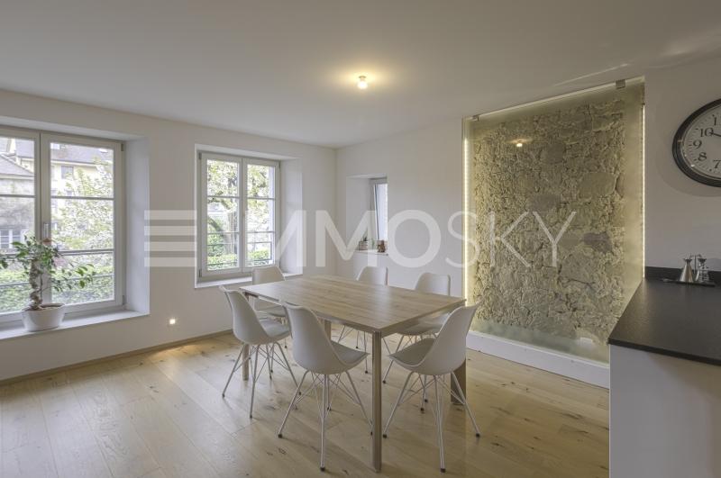 Salle à manger lumineuse - 3.5 pièces Duplex a Estavayer le Lac