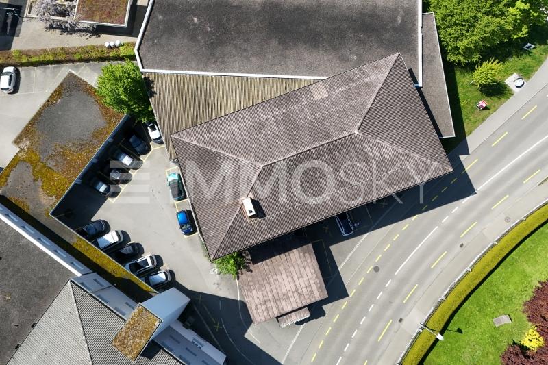 Vogelperspektive  - 6 Zimmer Gewerbehaus in Zofingen
