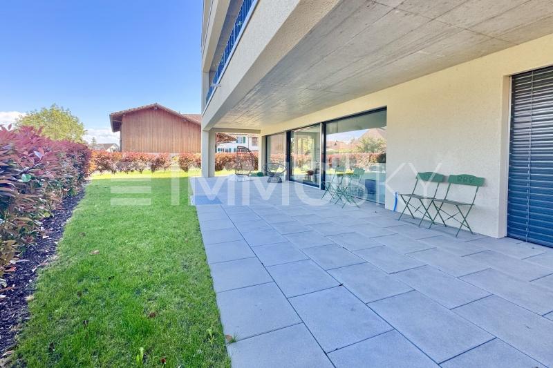Jolie terrasse - 2.5 Zimmer Gartenwohnung in Scheuren