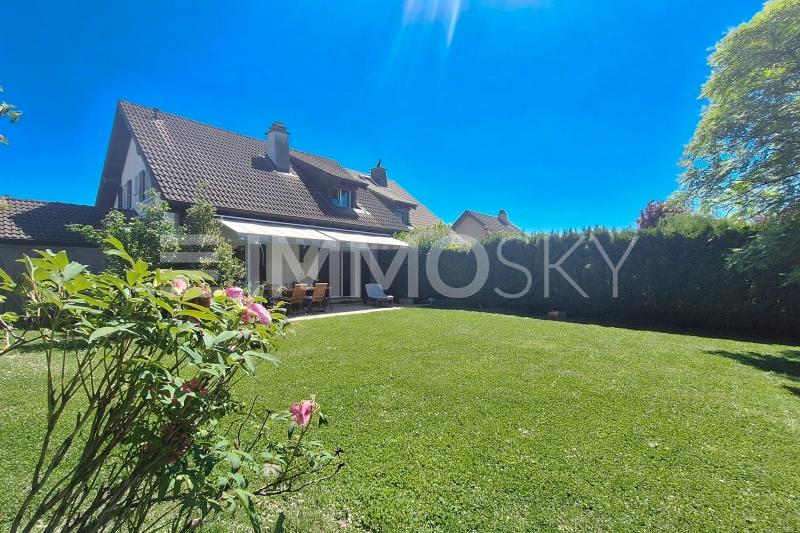 Joli jardin au calme - 5.5 pièces Maison mitoyenne a Chavannes de Bogis