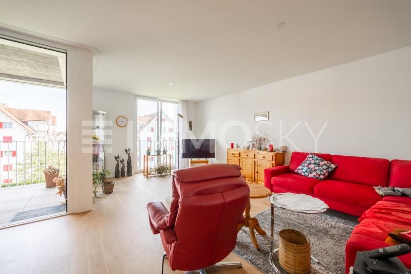Wohnzimmer - 3.5 Zimmer Wohnung in Mellingen