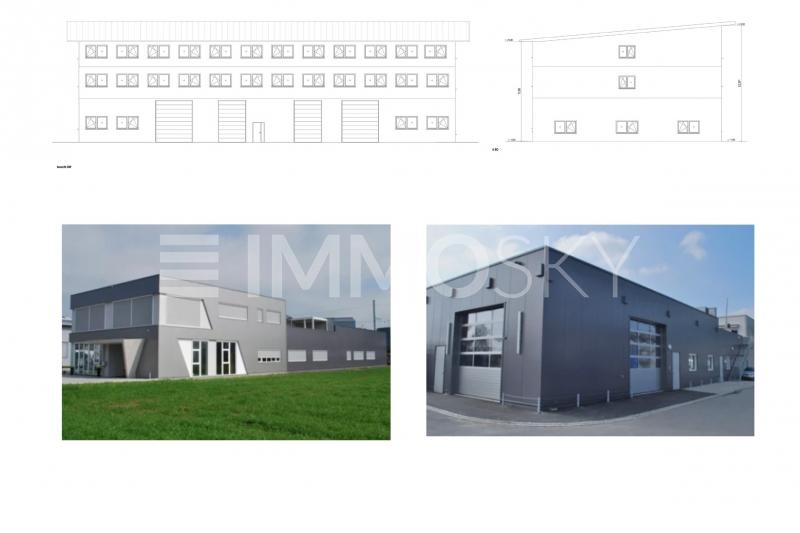 Visualisierung - 1 Zimmer Büro in Schluein