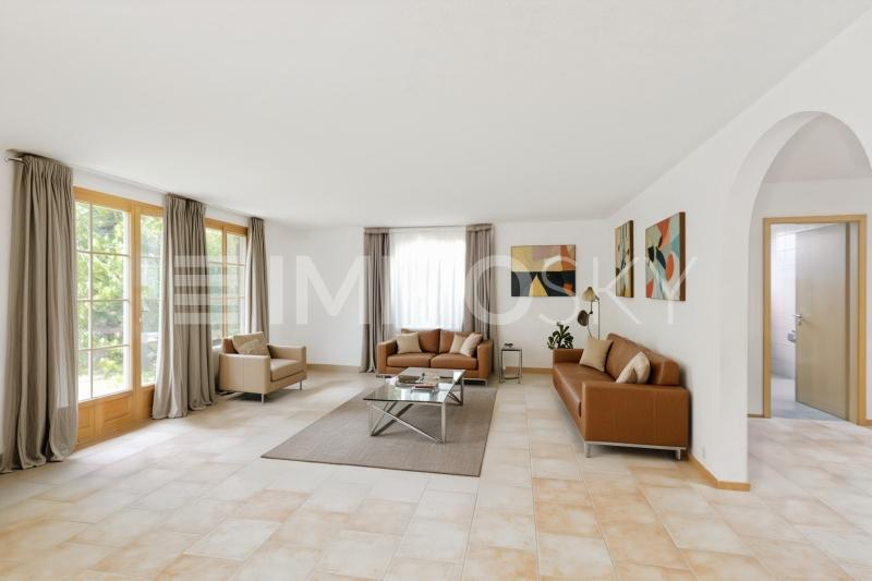 Superbe salon (Home staging) - 5.5 Zimmer Einfamilienhaus in Corcelles le Jorat