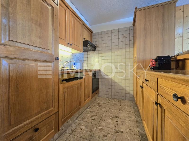 Cuisine fonctionnelle  - 2.5 pièces Appartement a Morgins