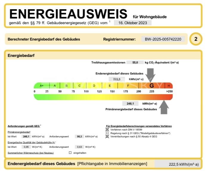 Energieausweis - 