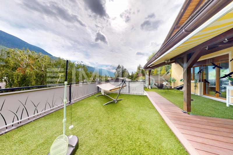 Terrasse avec vue - 6.5 Zimmer Einfamilienhaus in Sierre