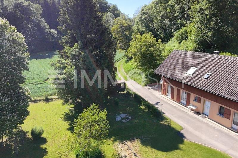 Vue jardin Sud - 5.5 pièces Maison a Vallon