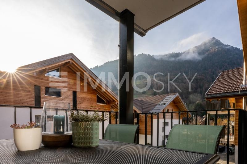 Wunderschöne Bergsicht - 8 Zimmer Maisonette in Emdthal