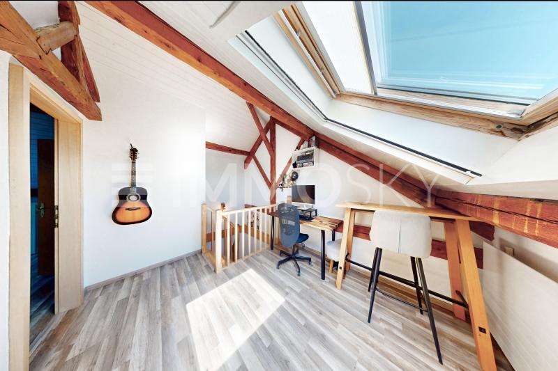 Bureau à l étage parental - 5.5 Zimmer Reihenmittelhaus in Auboranges