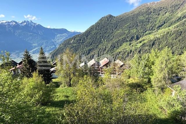 Vue sud ouest - Grundstück in Ovronnaz