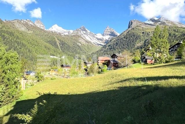 Vue ouest  - Grundstück in Ovronnaz
