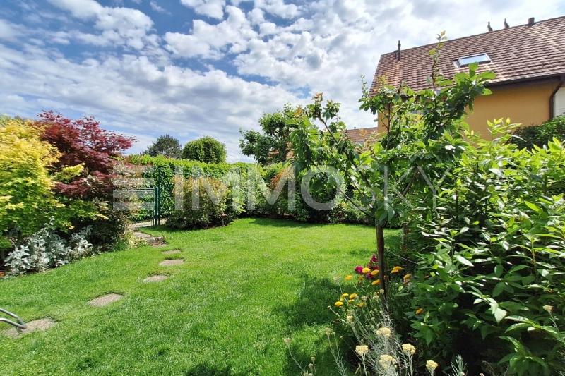 Joli jardin pittoresque - 5.5 pièces Maison mitoyenne d'angle a Echallens