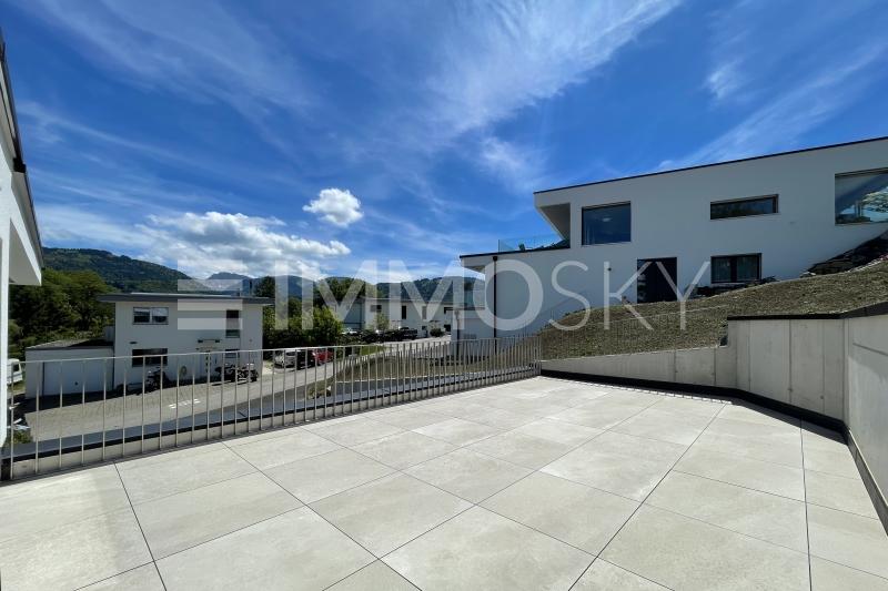 Balcon d env 38m2 - 4.5 pièces Maison jumelle a Châtel St Denis