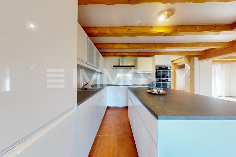 Belle cuisine - 5.5 Zimmer Bauernhaus in Villars Tiercelin