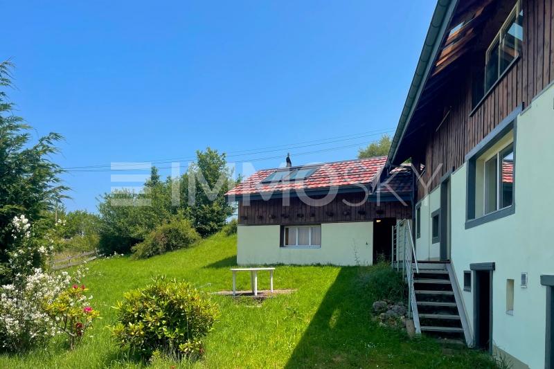 Extérieur ressourçant - 5.5 Zimmer Bauernhaus in Villars Tiercelin