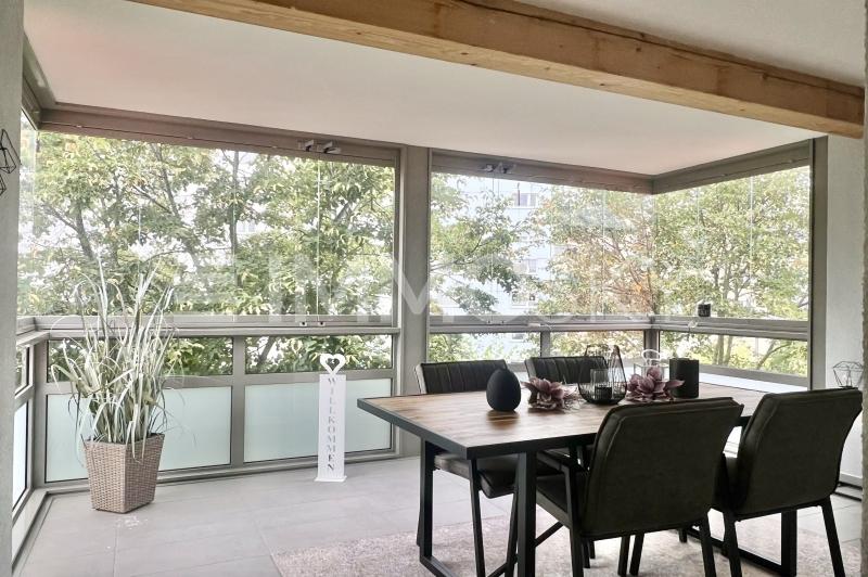 verglaster Balkon - 