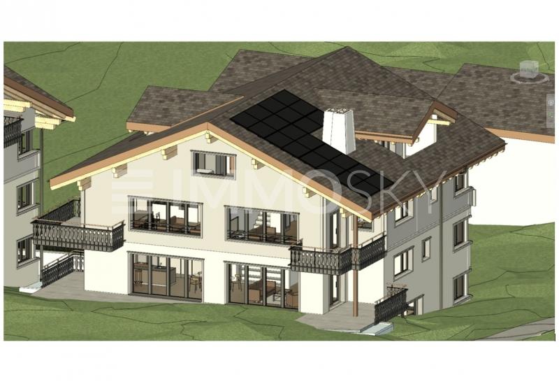 Zeitgenössische Baukunst - 5.5 Zimmer Maisonette in Klosters